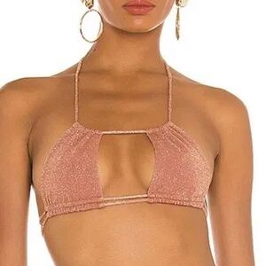 MONTCE  Brasil Bikini Top In Mauve